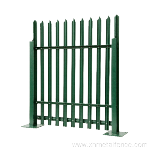 Euro Style Wrought Iron Palisade Fence Panel